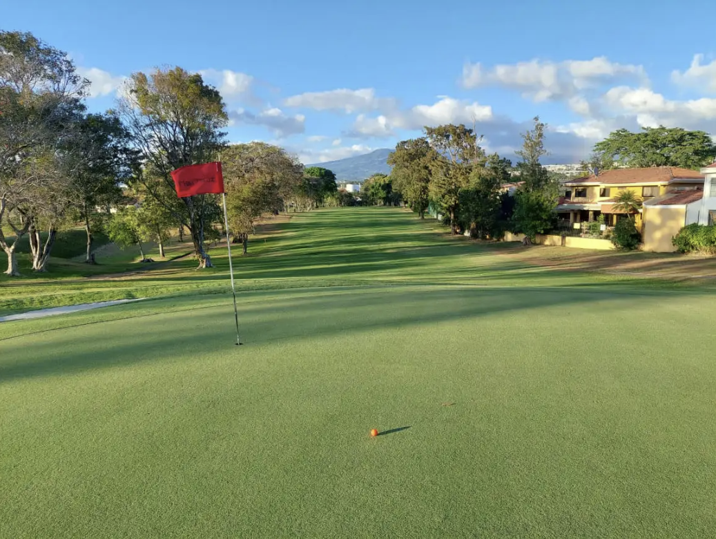 Green at the Cariari Country Club in Costa Rica