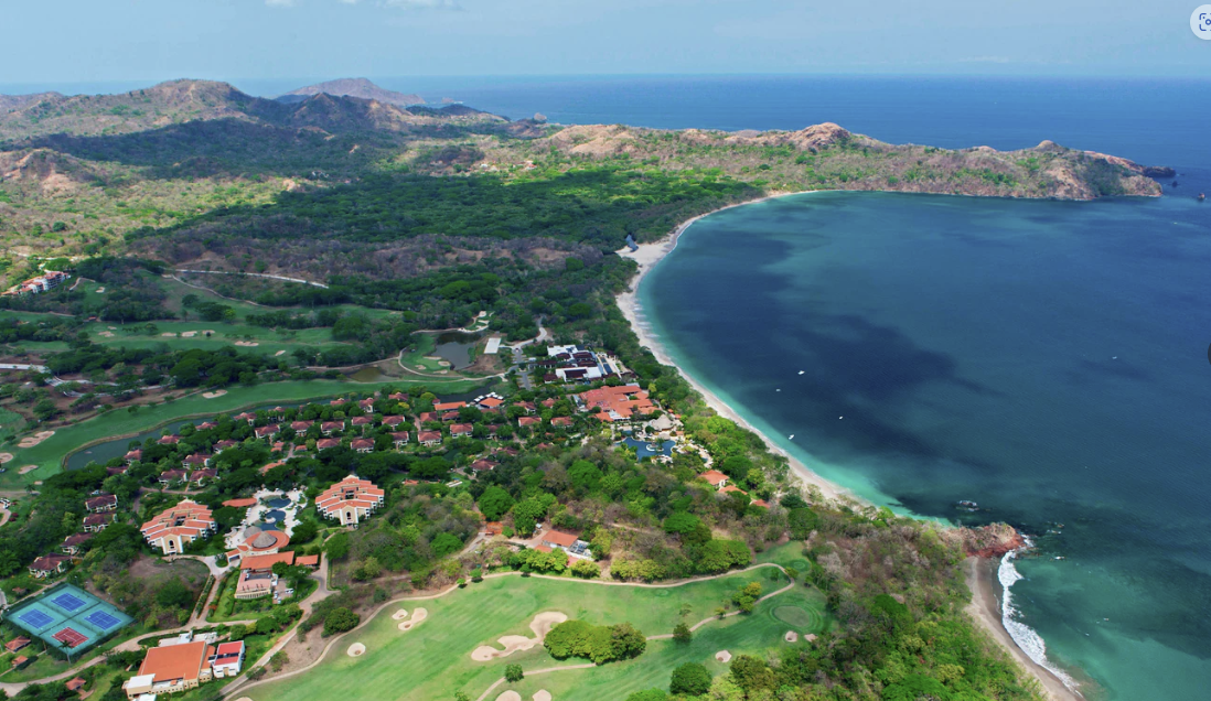 Overhead of the Westin Playa Conchal in Costa Rica